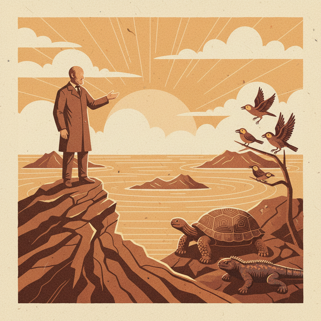 Darwin in Galapagos: The Genesis of a Scientific Revolution